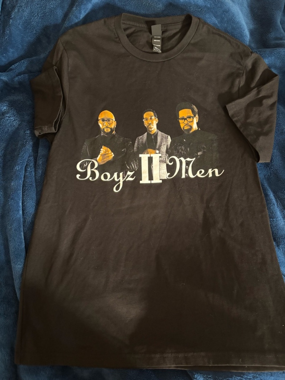 District Black Boyz II Men Graphic Short Sleeve Tee